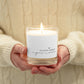 LOVING MEMORY CUSTOM CANDLE