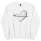 HALF OF MY HEART-DAD SWEATSHIRT