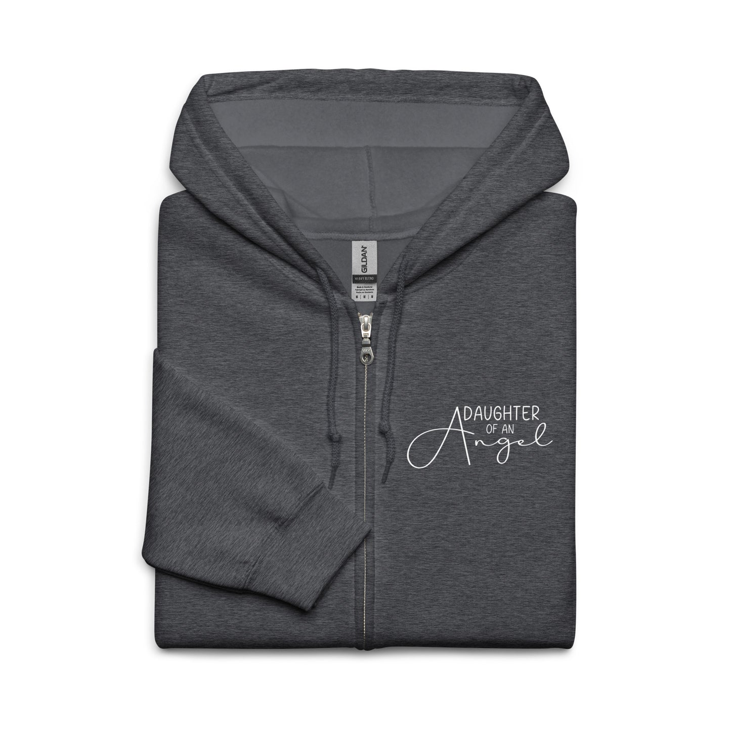 OF AN ANGEL HOODED ZIP UP