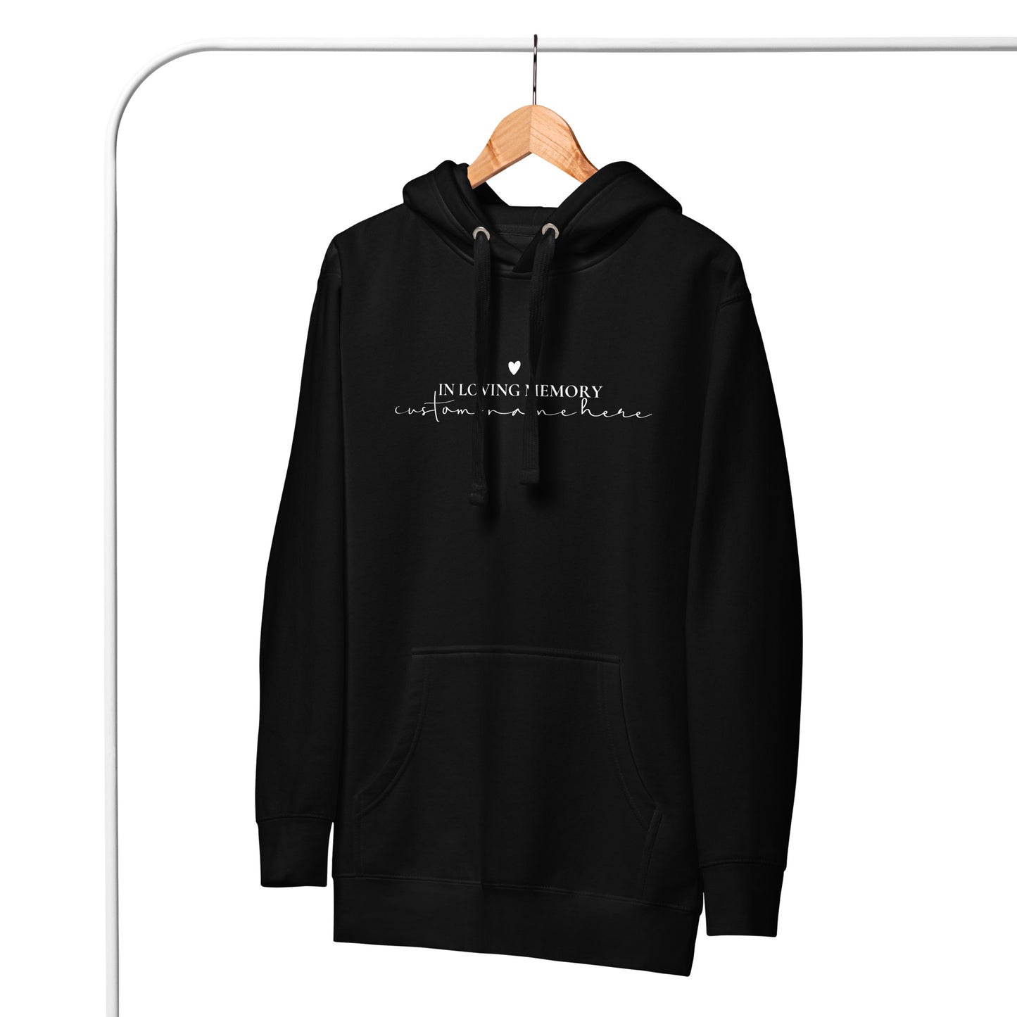 CUSTOM IN MEMORY HOODIE