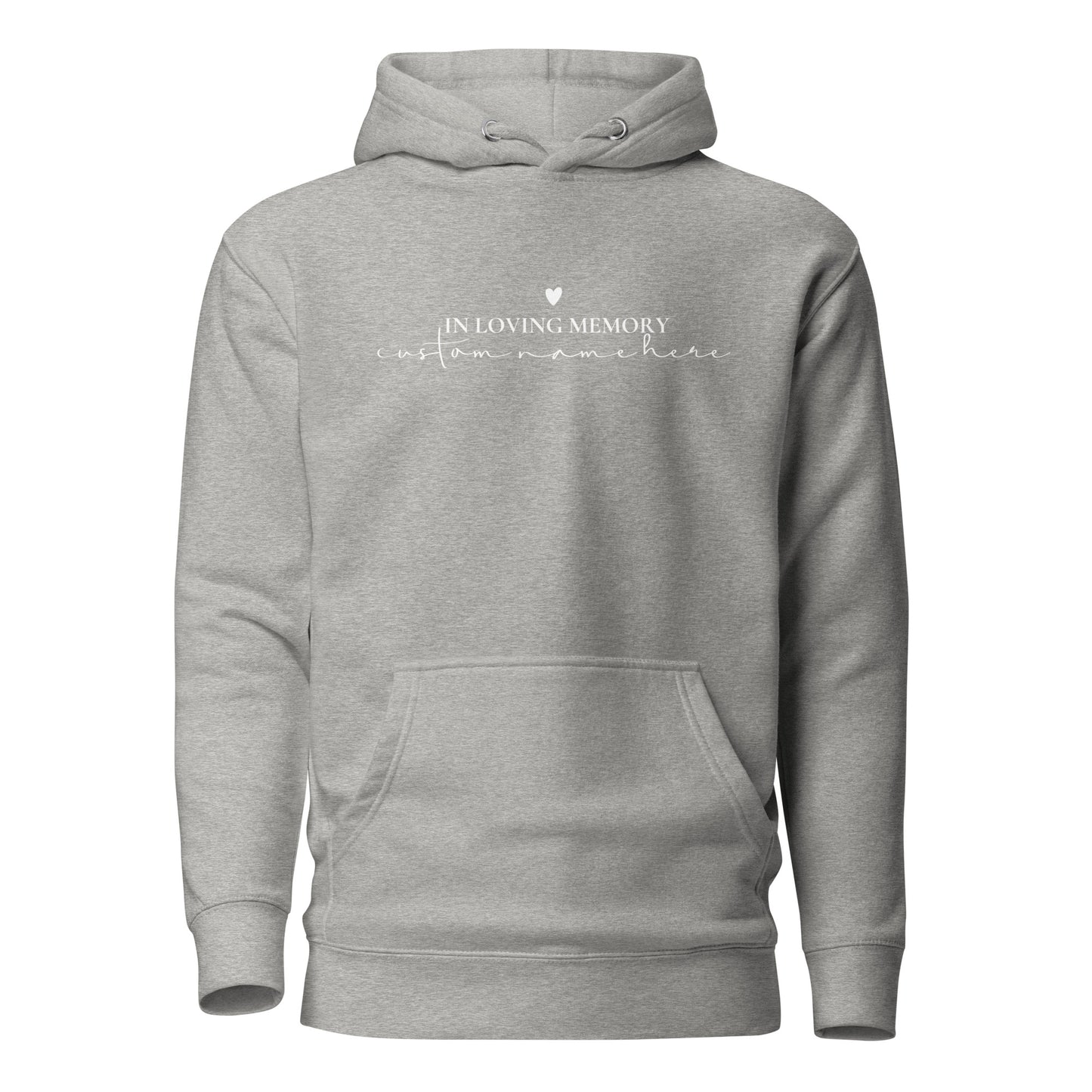 CUSTOM IN MEMORY HOODIE