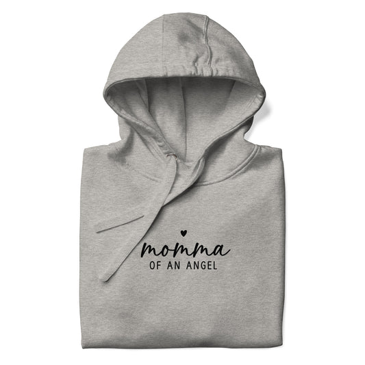 MOMMA OF AN ANGEL HOODIE