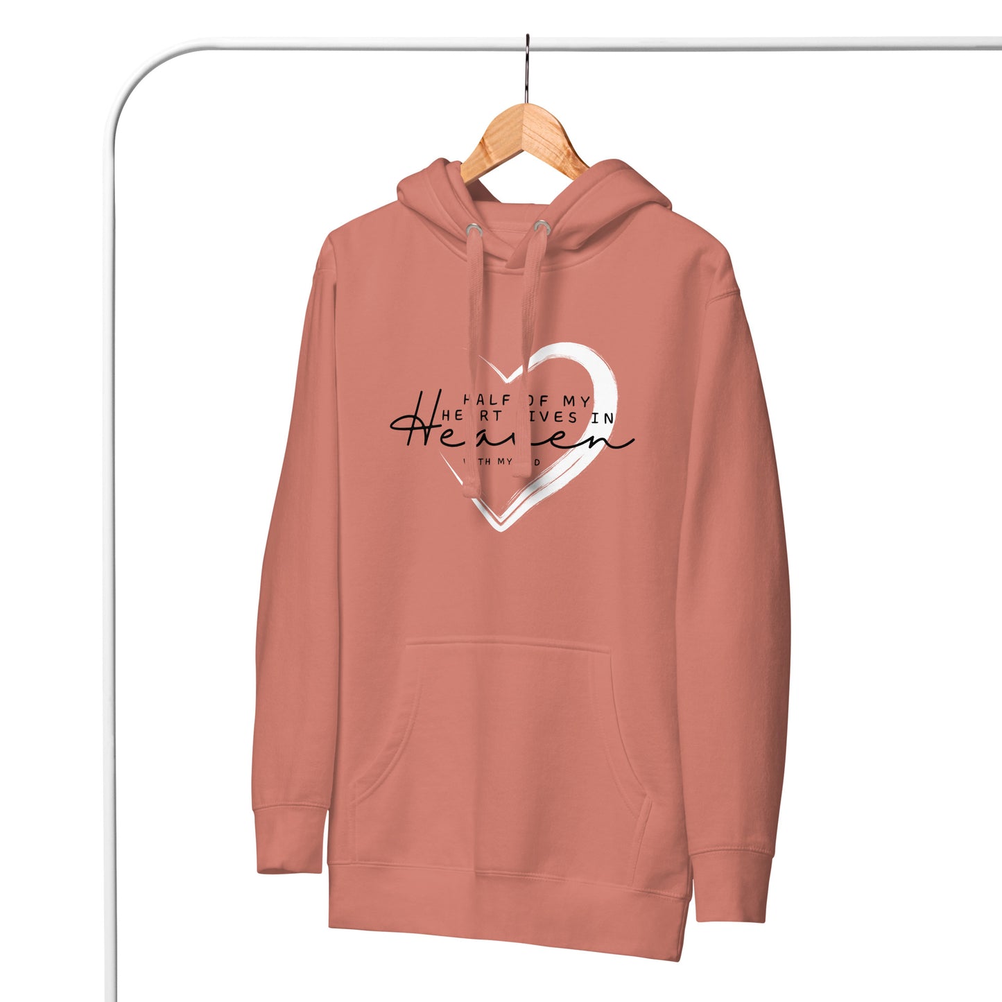 HALF OF MY HEART-DAD HOODIE